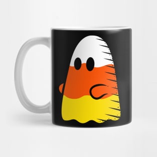 Candy Corn Ghost Mug